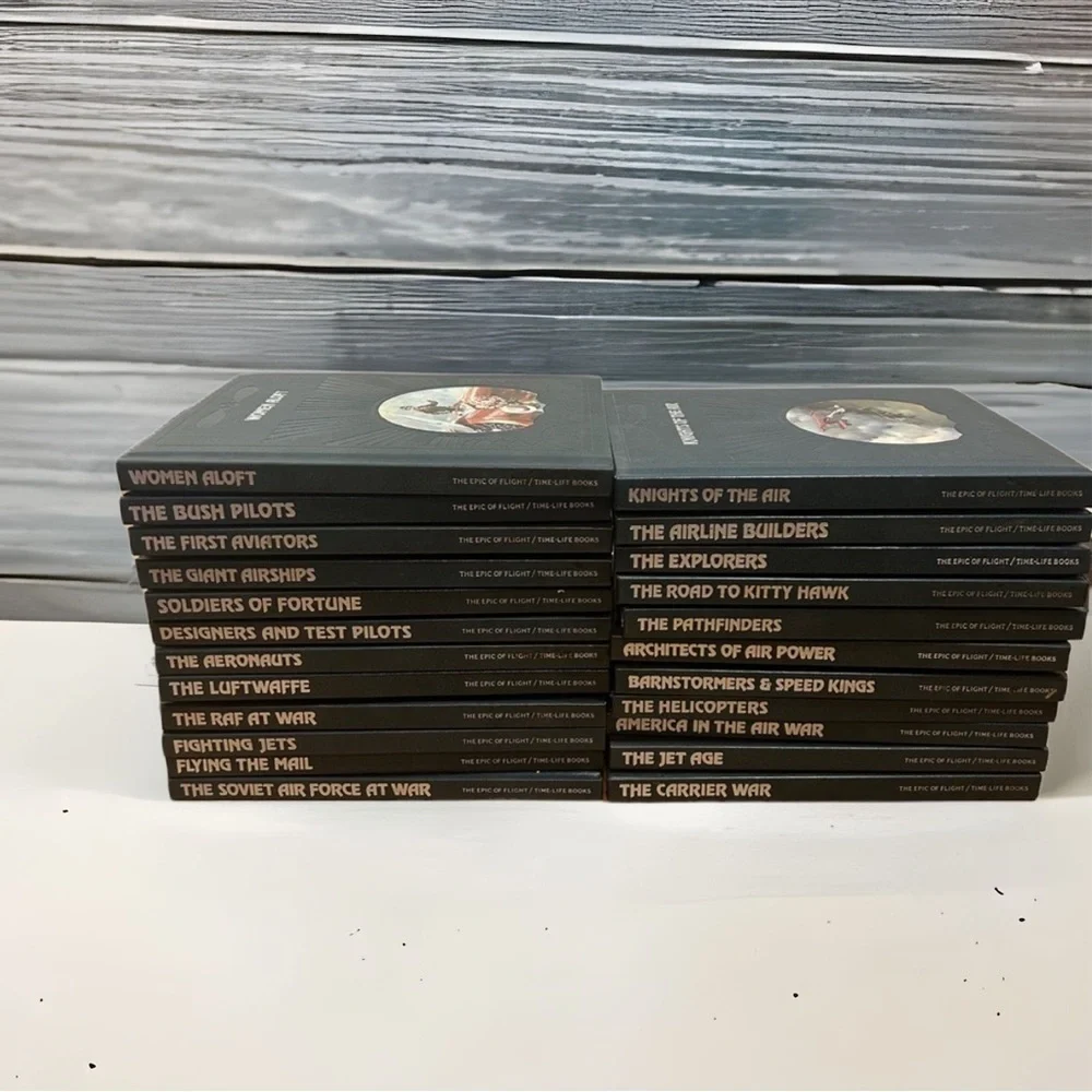 The Epic of Flight Time Life Books Collection 23 Hardcover Books Vintage